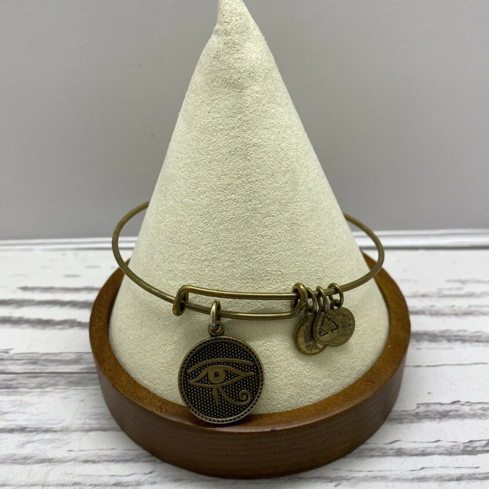 Alex and Ani Eye Of Horus Goldtone bracelet